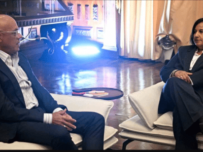Jorge Rodriguez y Dinorah Figuera se reunieron en Caracas, el 18 de junio de 2026