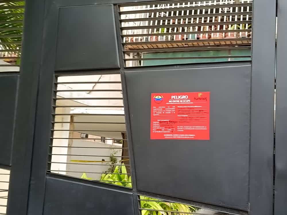 CIV aclara que etiqueta roja en edificaciones no implica demolición automática