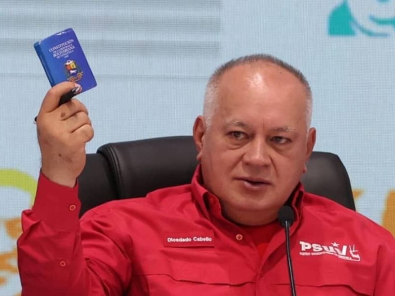 Cabello apoya inicio del diálogo y que sólo militantes del Psuv negocien con la oposición 