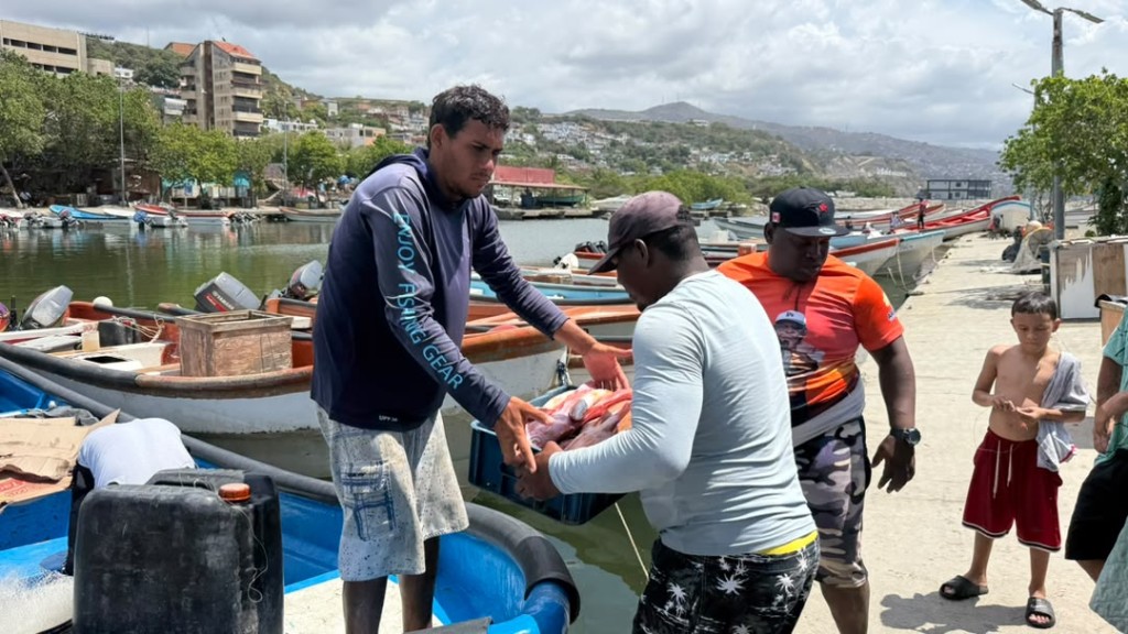 Pescadores a caraqueños: Pueden bajar a La Guaira a comprar pescado fresco