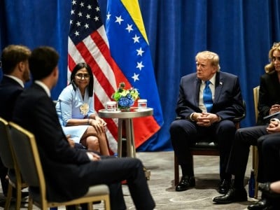 Analistas sobre reunión Trump-Rodriguez: No es un espaldarazo sino “hiper pragmatismo” con trasfondo político