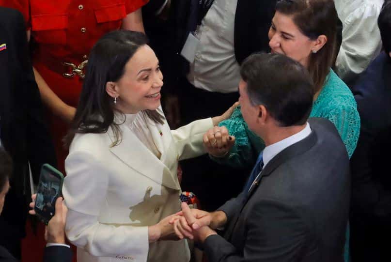 Machado felicita a Bolsonaro y dice que Venezuela avanzará pronto a la libertad