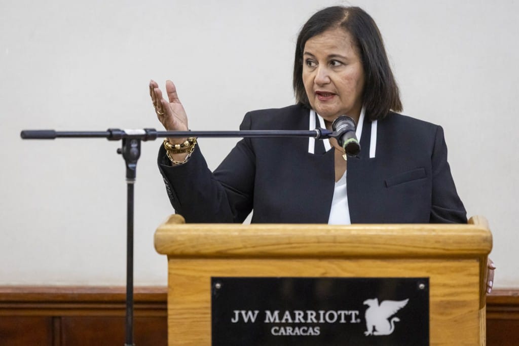 Dinorah Figuera sobre «exclusión» a Machado en mesa: Todos están invitados – Efecto Cocuyo Dinorah Figuera sobre «exclusión» a Machado en mesa: Todos están invitados – Efecto Cocuyo